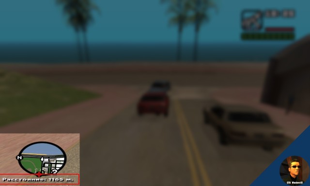 Измерение расстояния до вэйпоинта